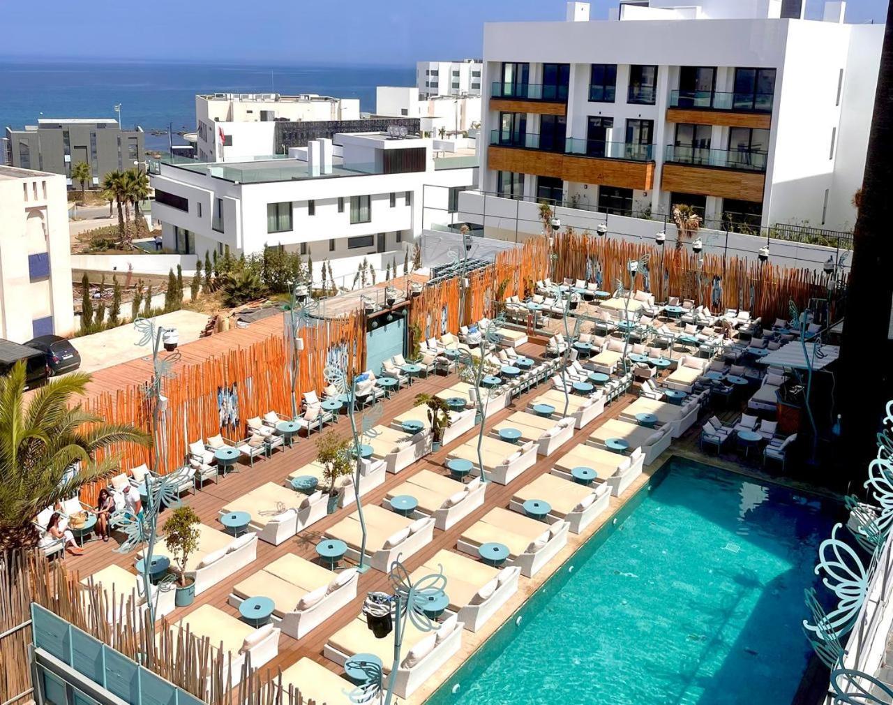 Mandarin Palace Hotel & Spa Tanger Eksteriør billede The hotel's pool