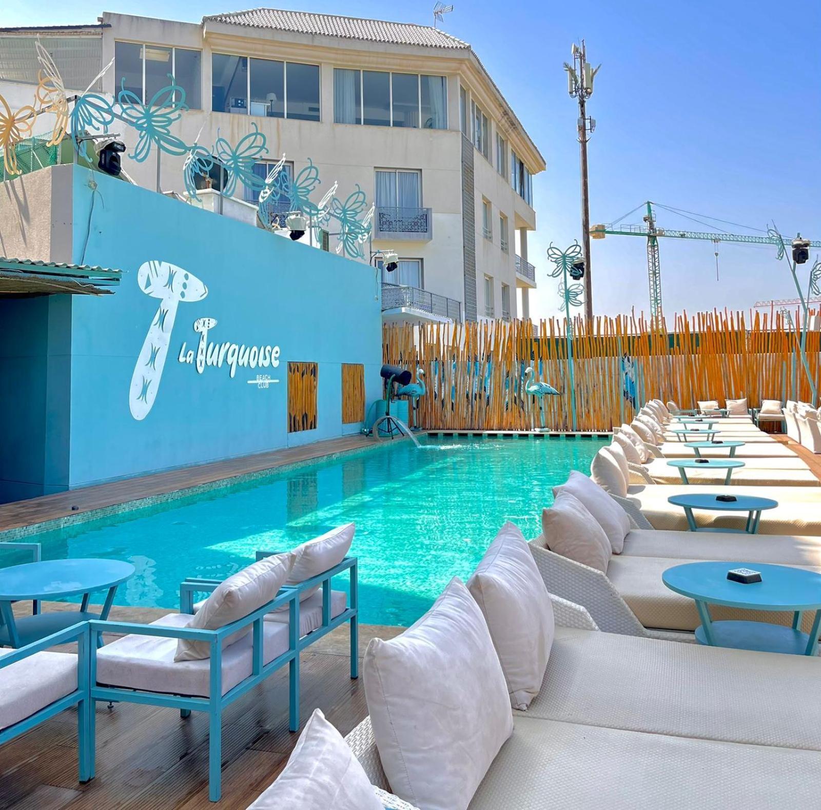 Mandarin Palace Hotel & Spa Tanger Eksteriør billede The pool at the nightclub